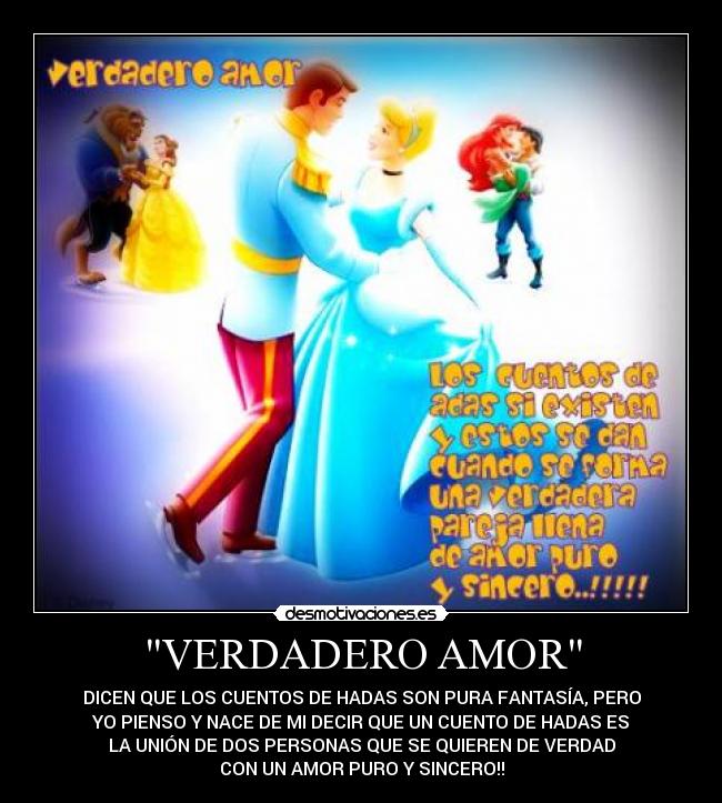 carteles amor verdadero amor un15 cuento de24f hadas desmotivaciones