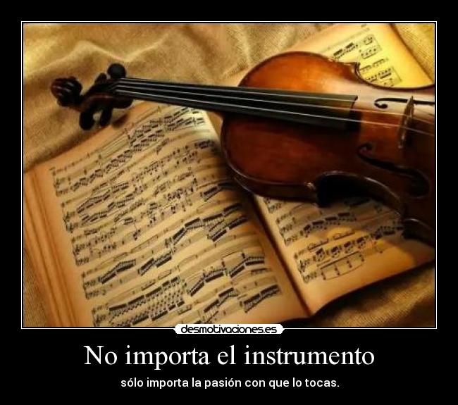 No importa el instrumento - 