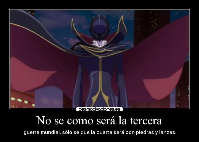 No se como será la tercera - 