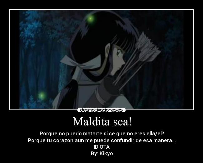 Maldita sea! -