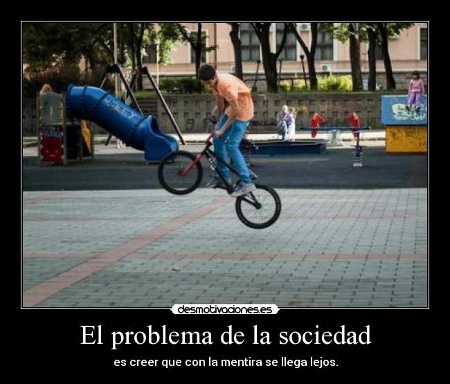 El problema de la sociedad -