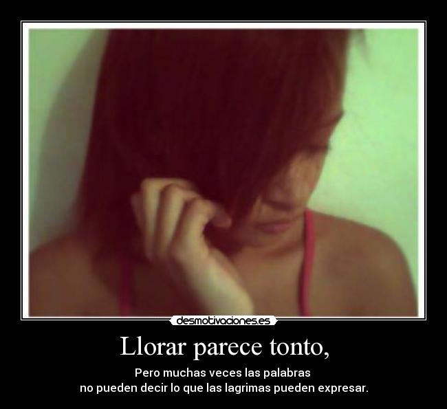 carteles llorar tonto jdj desmotivaciones