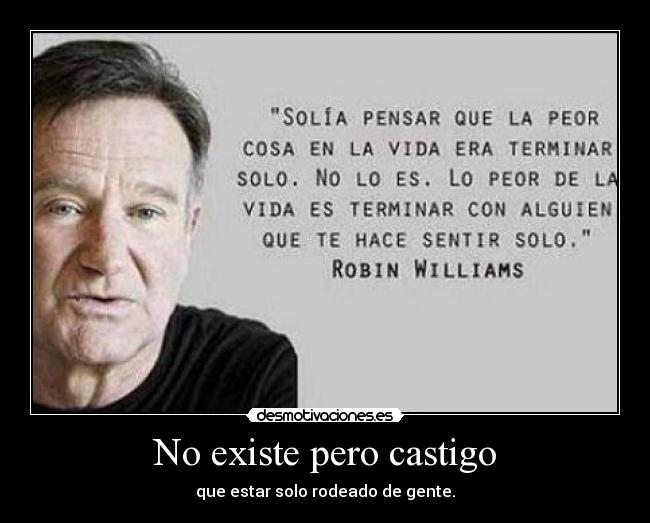 No existe pero castigo - 