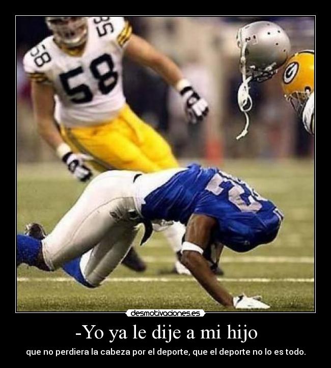 carteles tk73 unicorniosfelices gente que pierde cabeza jugando rugby que divertido desmotivaciones