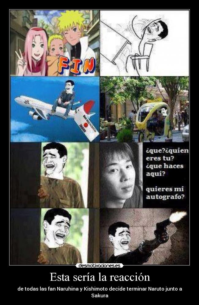 Esta sería la reacción -