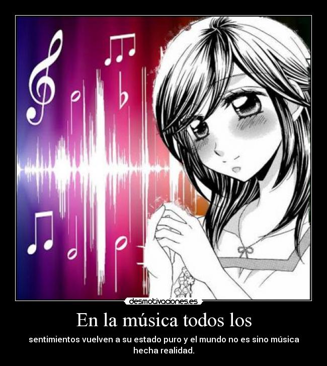 En la música todos los - 