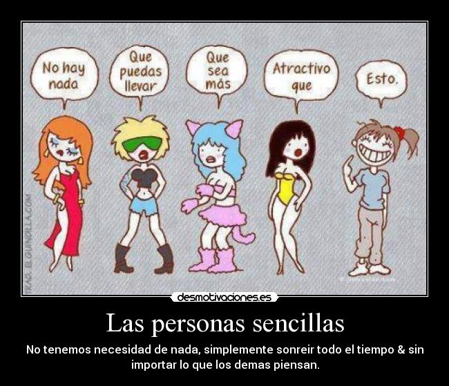 Las personas sencillas - 