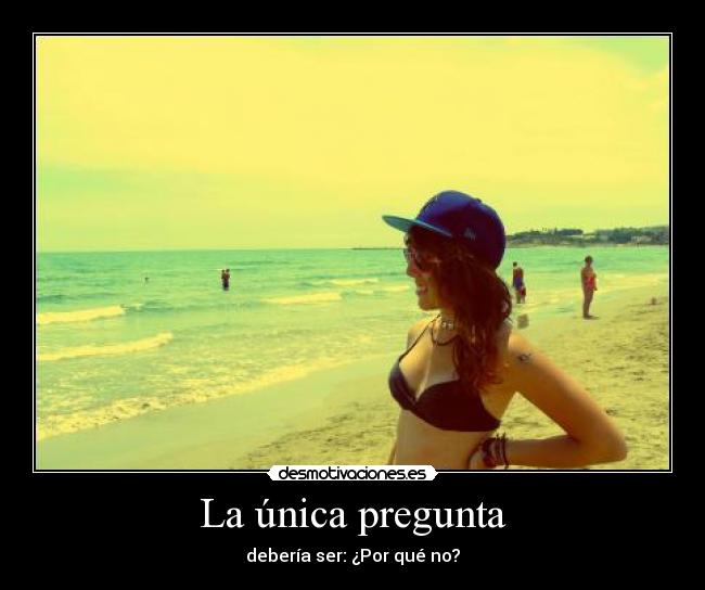 La única pregunta - debería ser: ¿Por qué no?