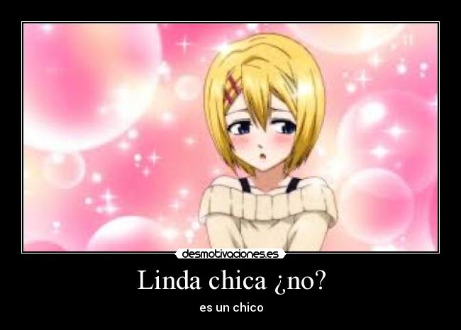 Linda chica ¿no? - 