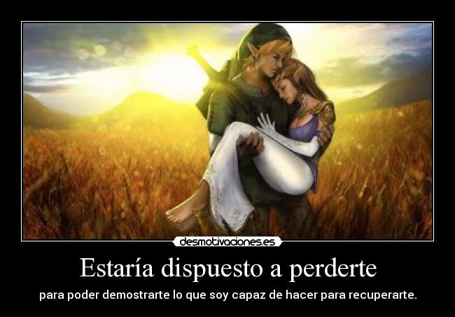 carteles zelda ronoa desmotivaciones