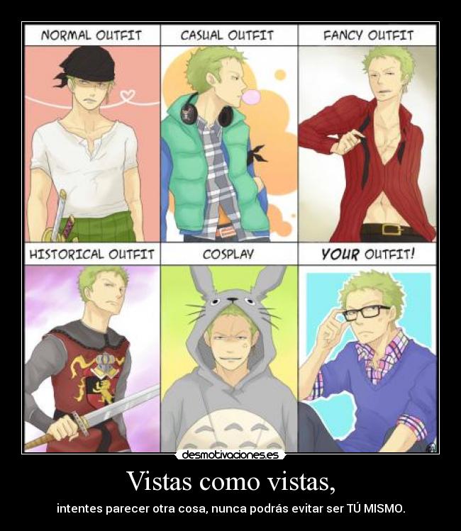 Vistas como vistas, -