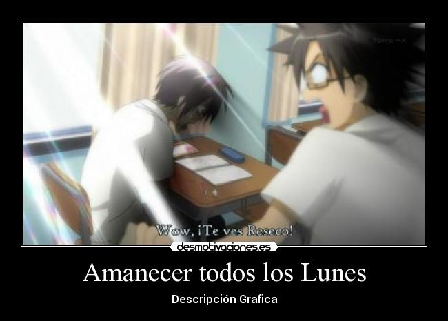 carteles kore zombie desu ayumu aikawa echos reales escuela lunes amanecer flojera desmotivaciones