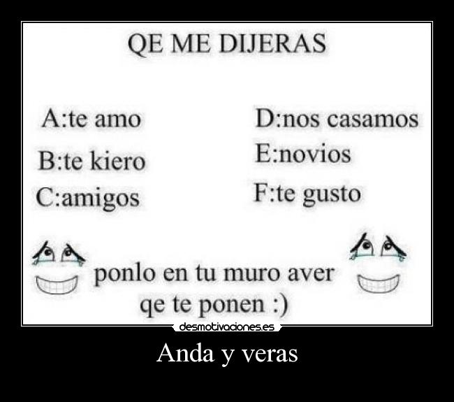 Anda y veras - 