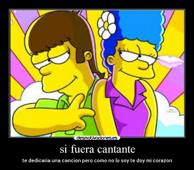 si fuera cantante - 