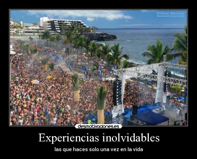 Experiencias inolvidables - 