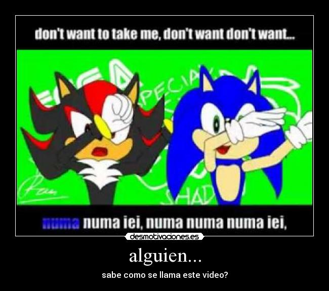 alguien... - sabe como se llama este video?