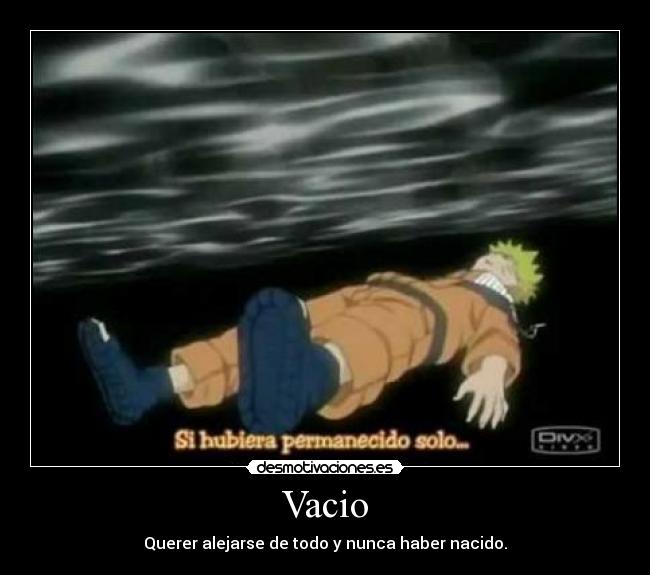 carteles soledad naruto desmotivaciones
