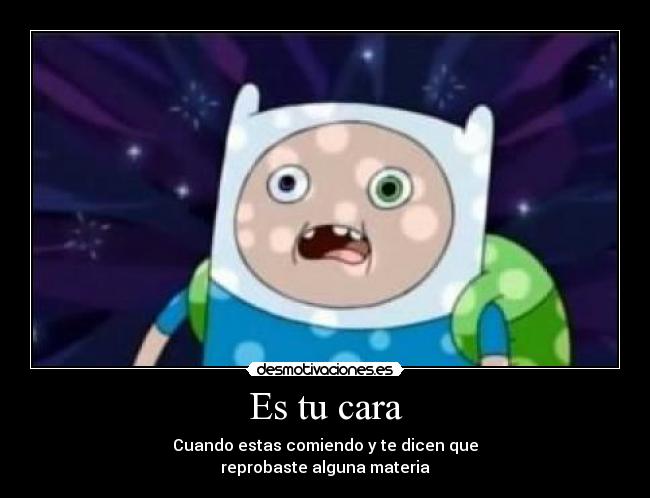 carteles finn imbecil desmotivaciones