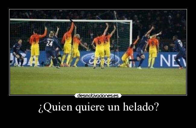 ¿Quien quiere un helado? - 