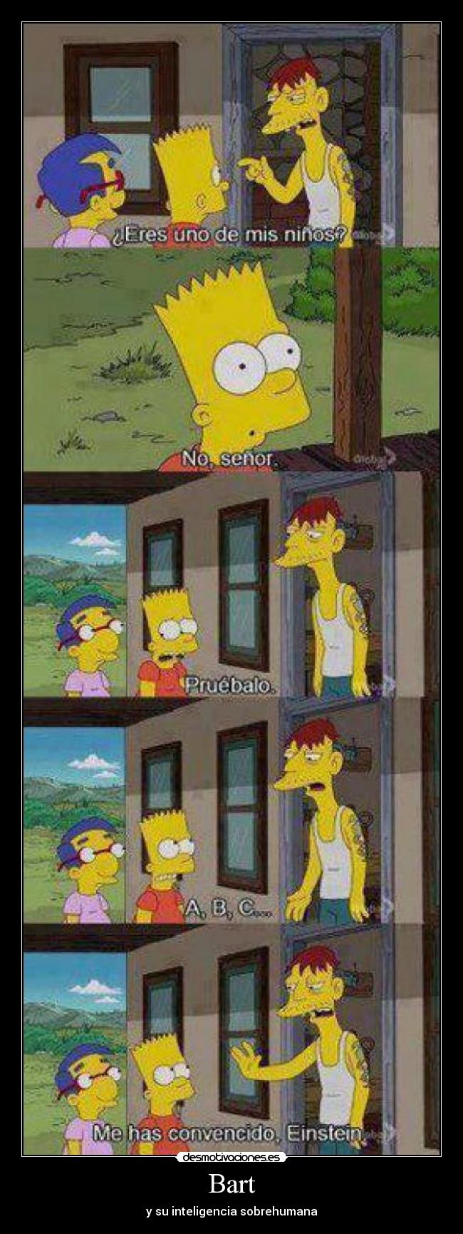 Bart - y su inteligencia sobrehumana