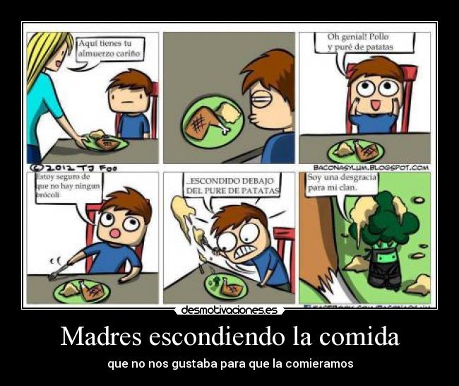 carteles comida desmotivaciones