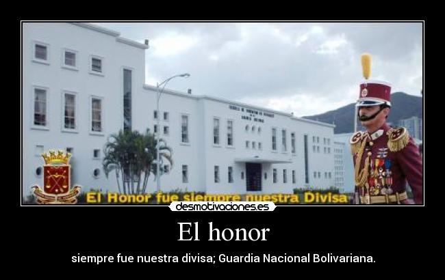 El honor -