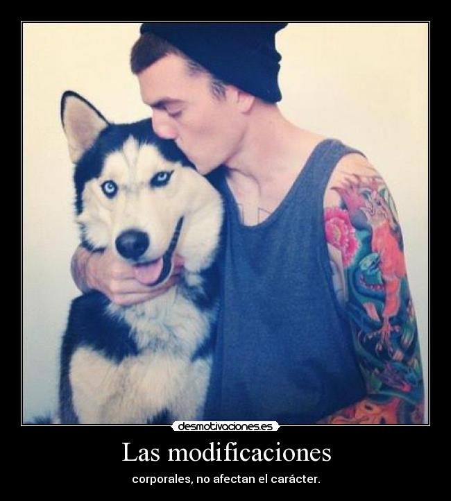 Las modificaciones -