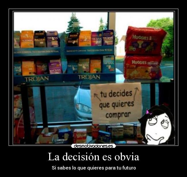 La decisión es obvia - 