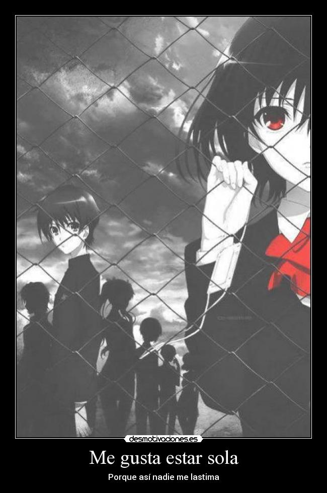 Me gusta estar sola -