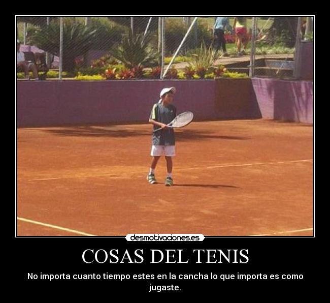 COSAS DEL TENIS - 