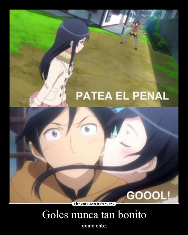 Goles nunca tan bonito -