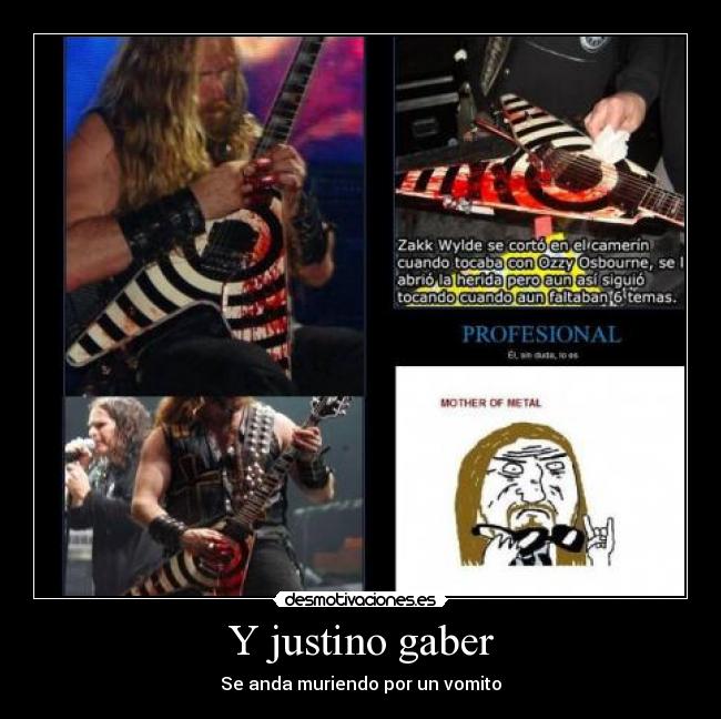 Y justino gaber -