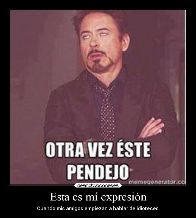 Esta es mí expresión - 