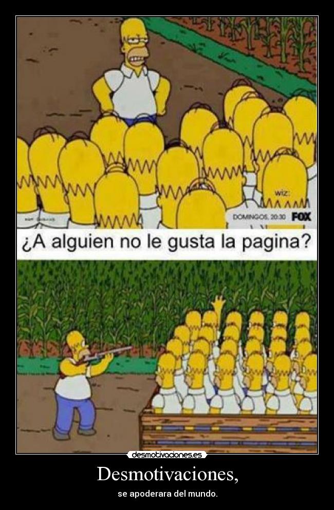 Desmotivaciones, -