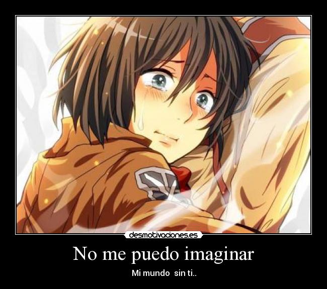 No me puedo imaginar -