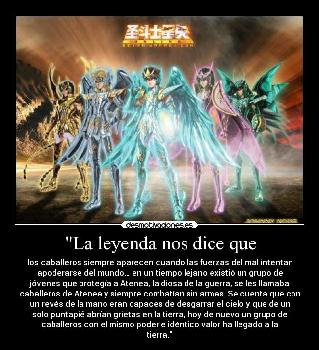 La leyenda nos dice que -