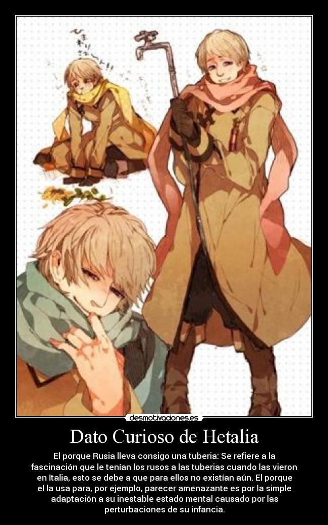 Dato Curioso de Hetalia - 