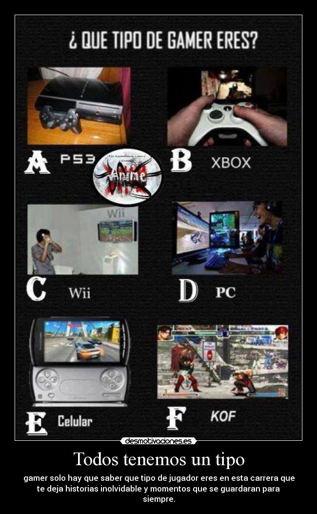 Todos tenemos un tipo -