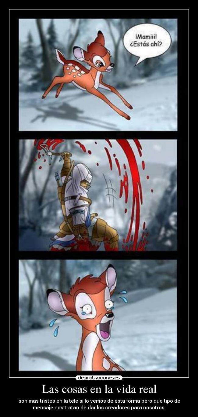 Las cosas en la vida real -