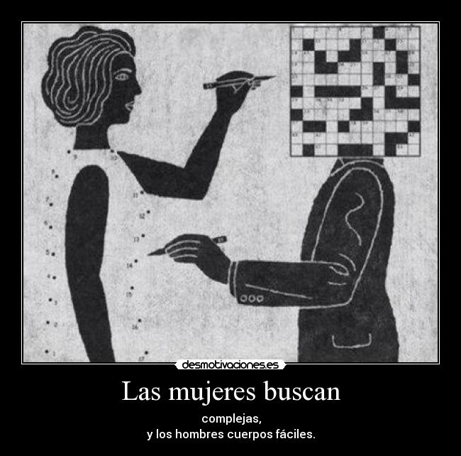 Las mujeres buscan -