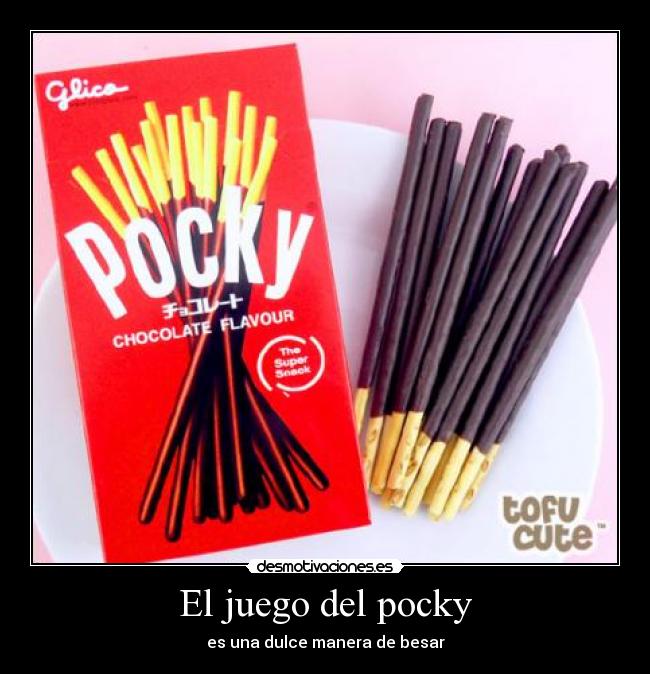 El juego del pocky - es una dulce manera de besar