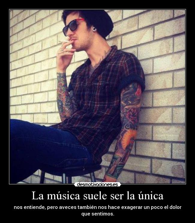 carteles musica musica desmotivaciones