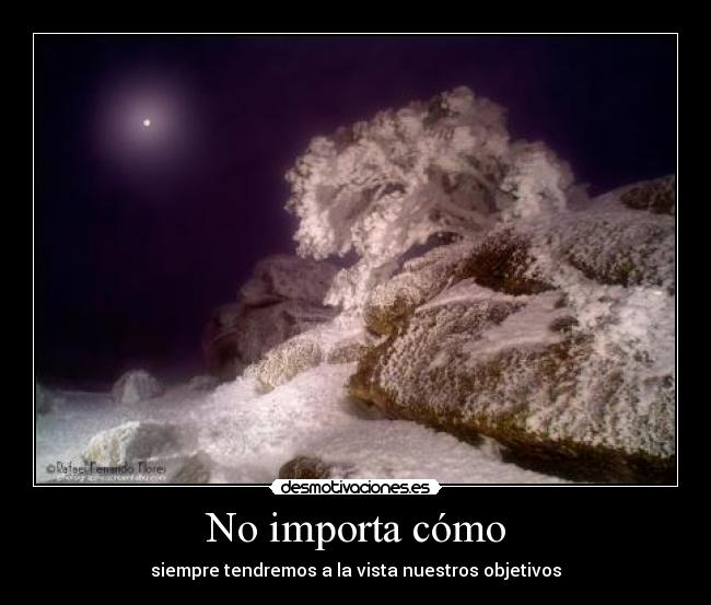 No importa cómo - 