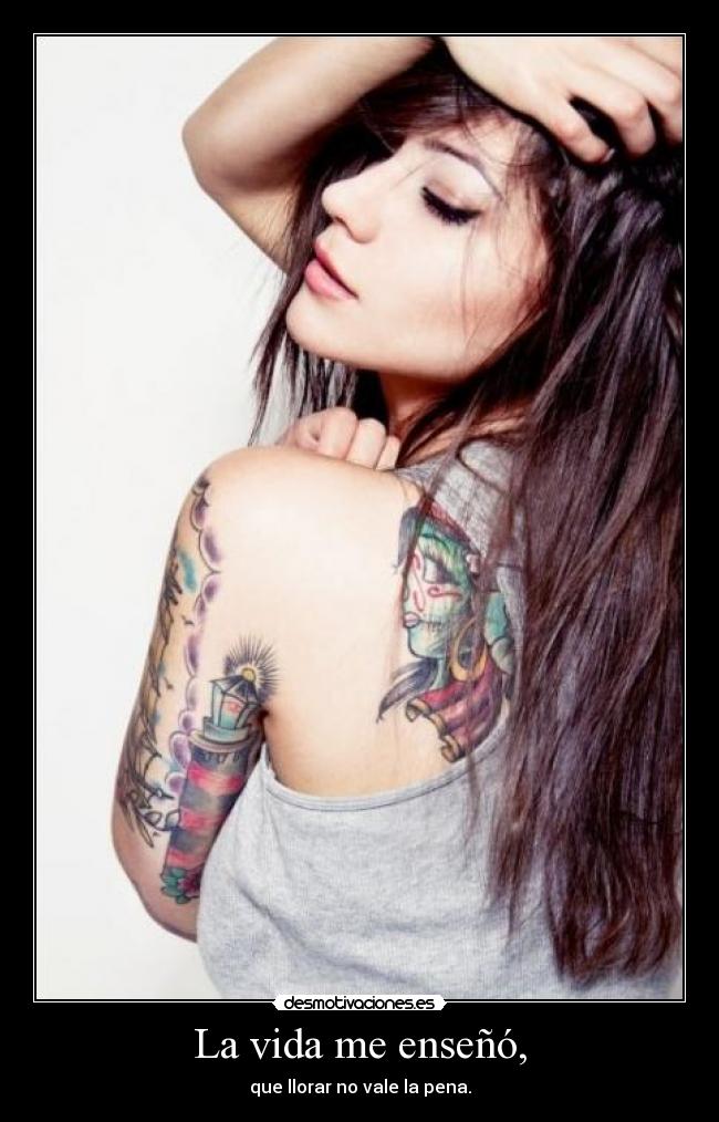 La vida me enseñó, -