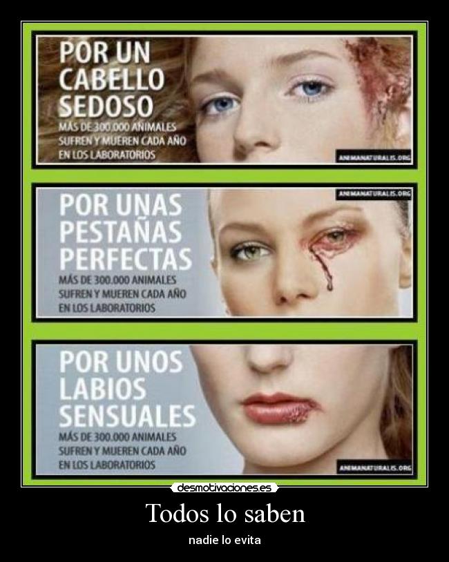 Todos lo saben - nadie lo evita