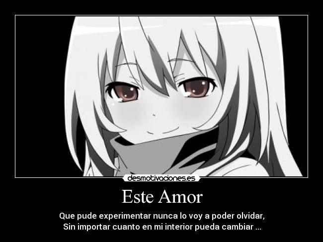 carteles amor anime desmotivaciones