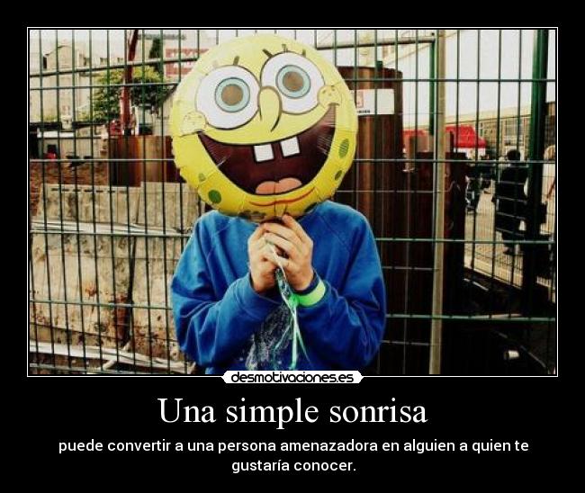 Una simple sonrisa -