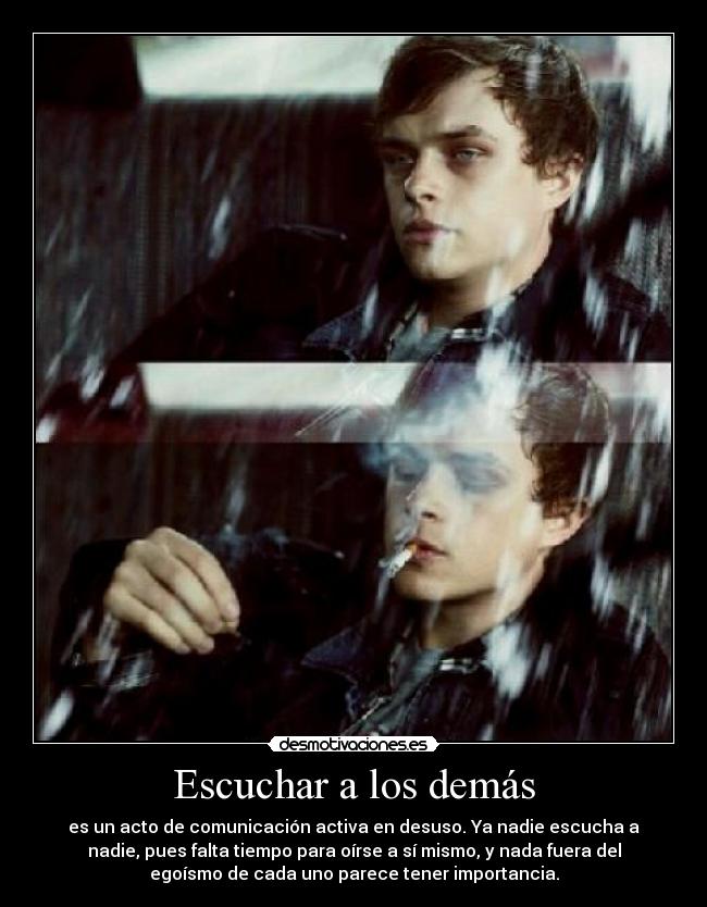 Escuchar a los demás -