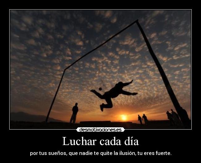 Luchar cada día -