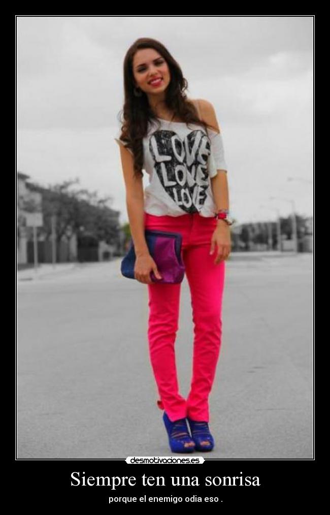 Siempre ten una sonrisa -